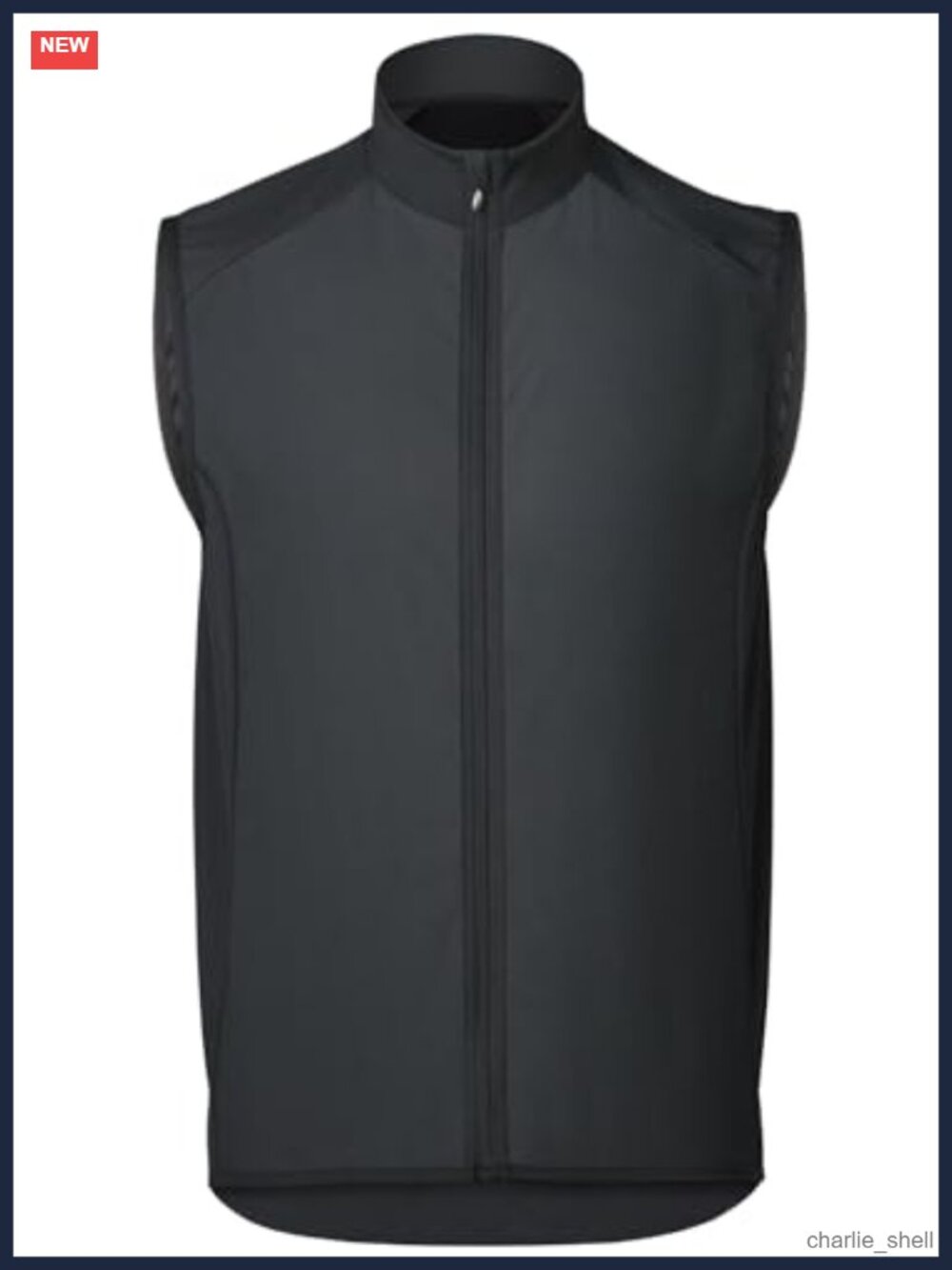 Men's Cycling Vest Windproof Softshell Reflective 3 Cargo Pockets